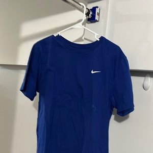 Blue Nike tee